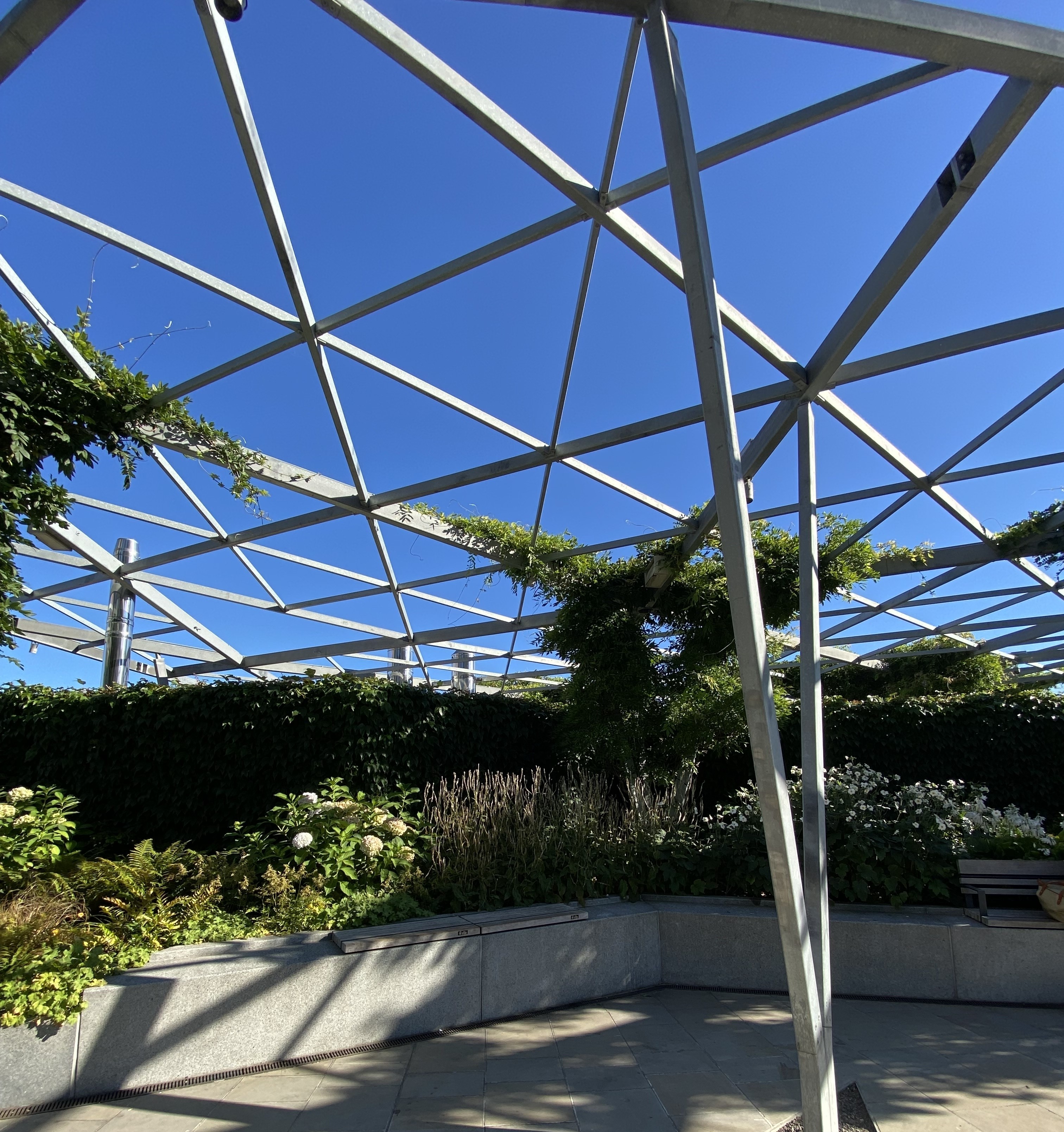 Aluminium structure for urban farming