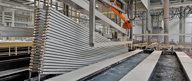 a large industrial plant