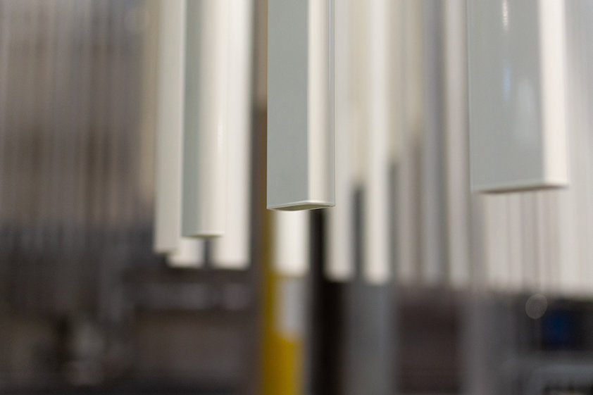 a close-up of a light