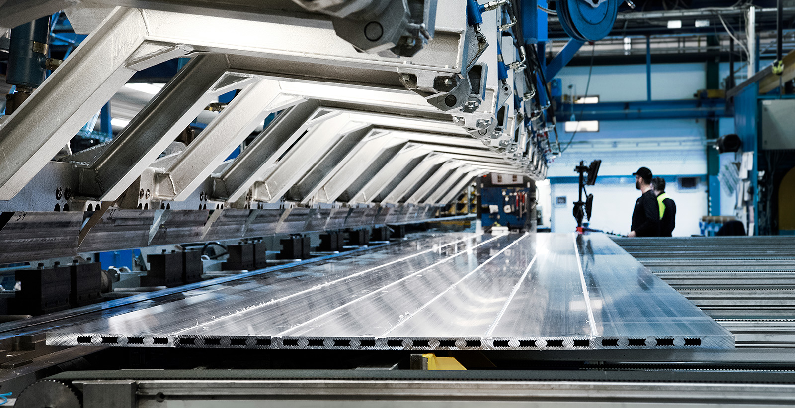 Extrusionsverfahren in Finspong, Schweden