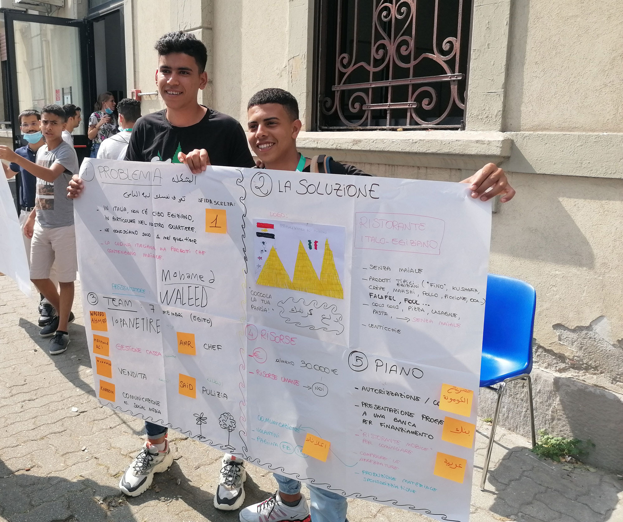 Upshift participants in Italy