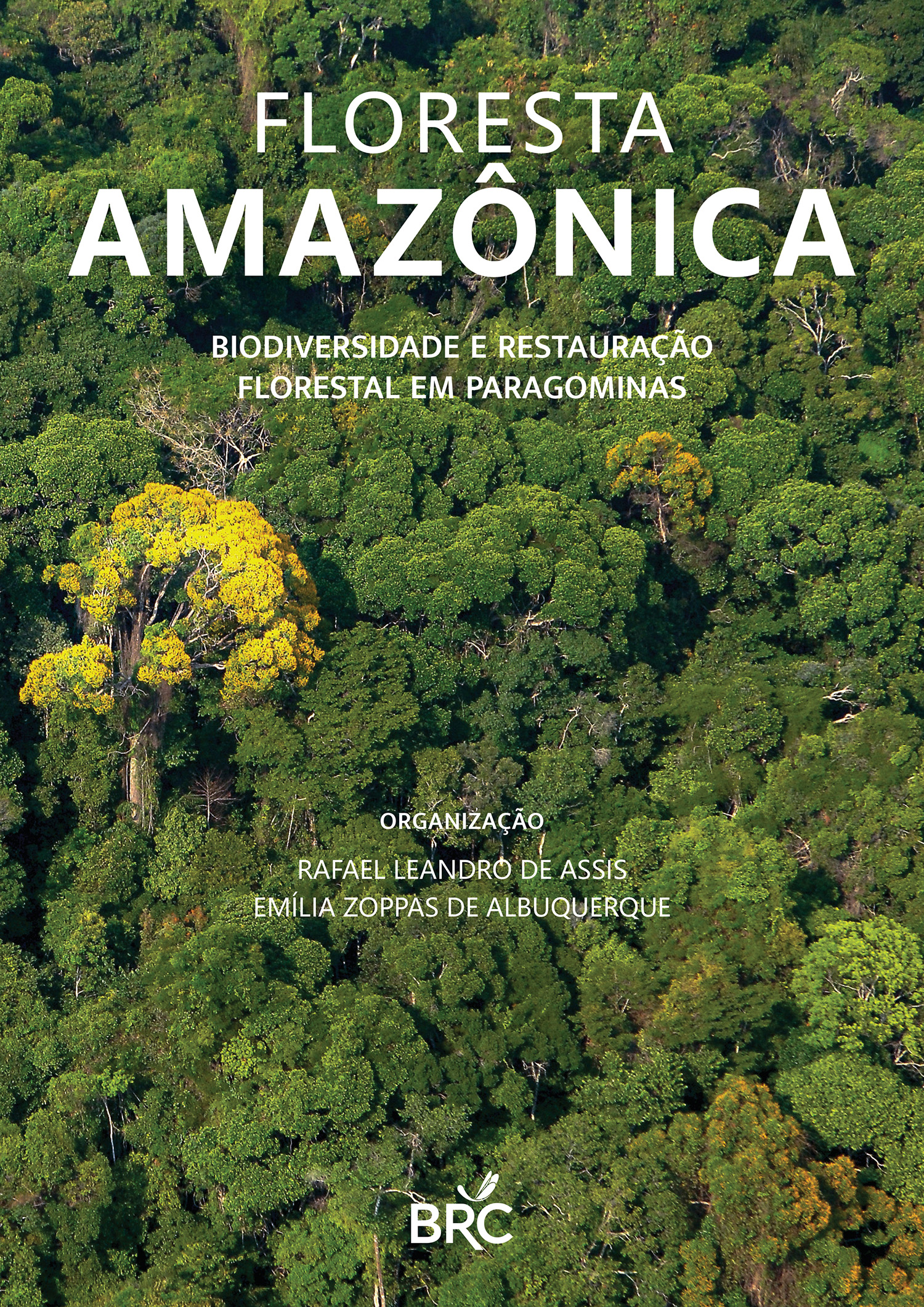 a cover of a book with trees