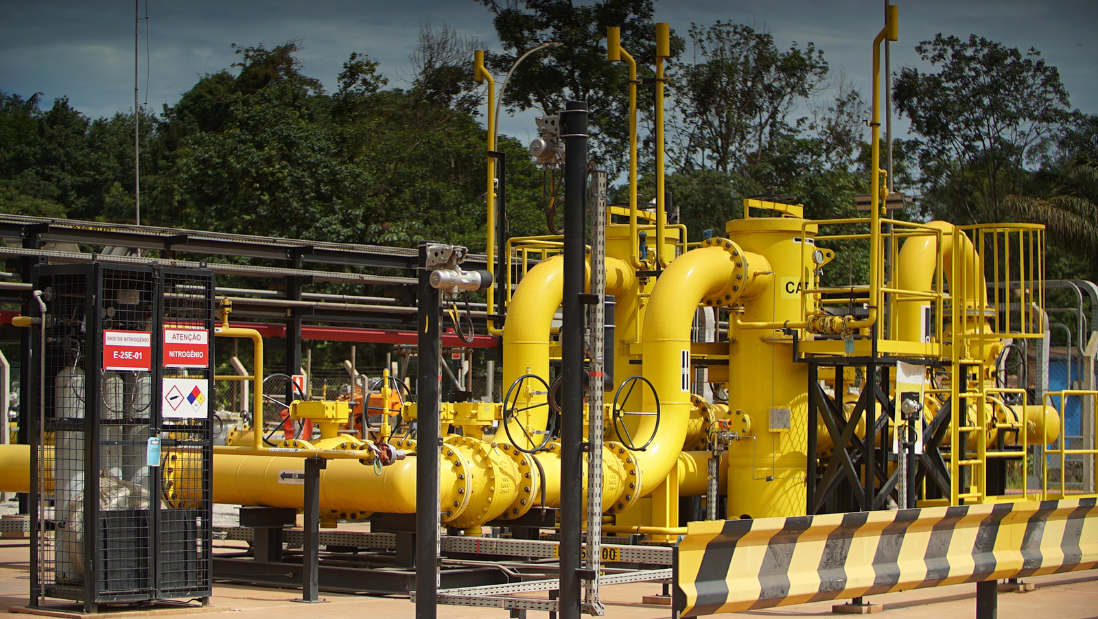 Infrastructure for natural gas to the Alunorte alumina refinery