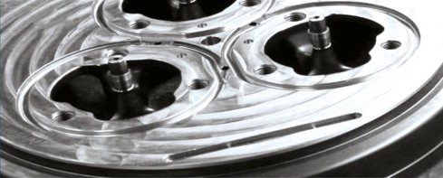 a close-up of a microscope