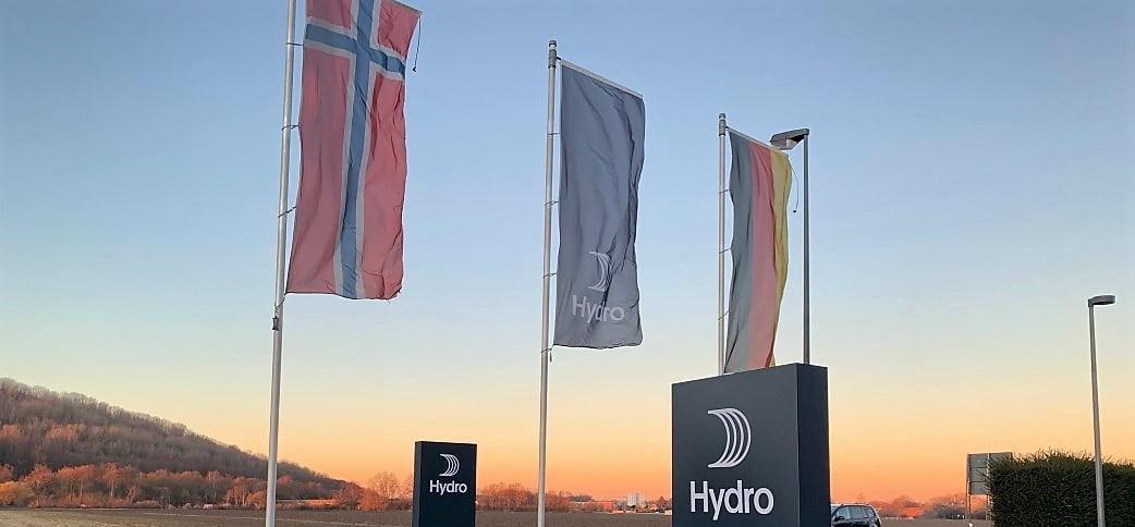 17 locations in Germany show they are Hydro - by the logo.