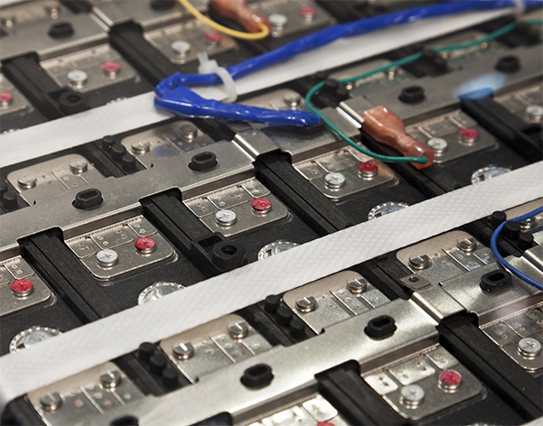 a close-up of a circuit board